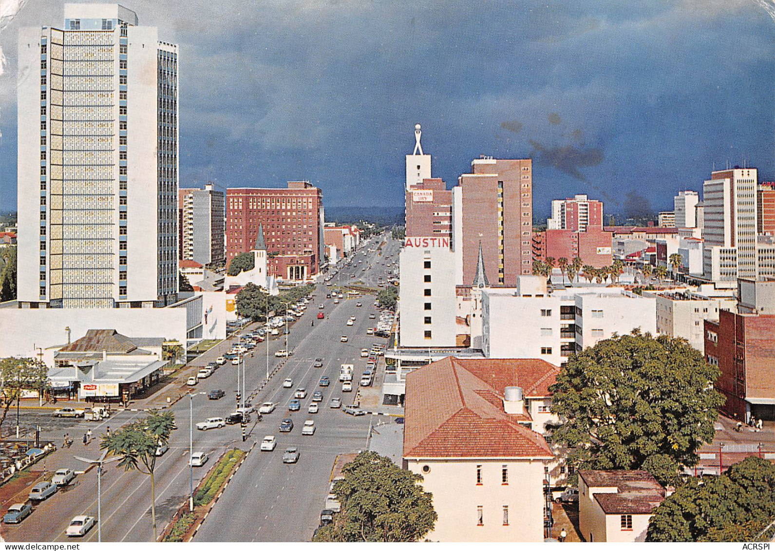 Harare  Zimbabwe Salisbury Rhodesie  Jameson Avenue (Scans R/V) N° 52 \MP7109 - Simbabwe