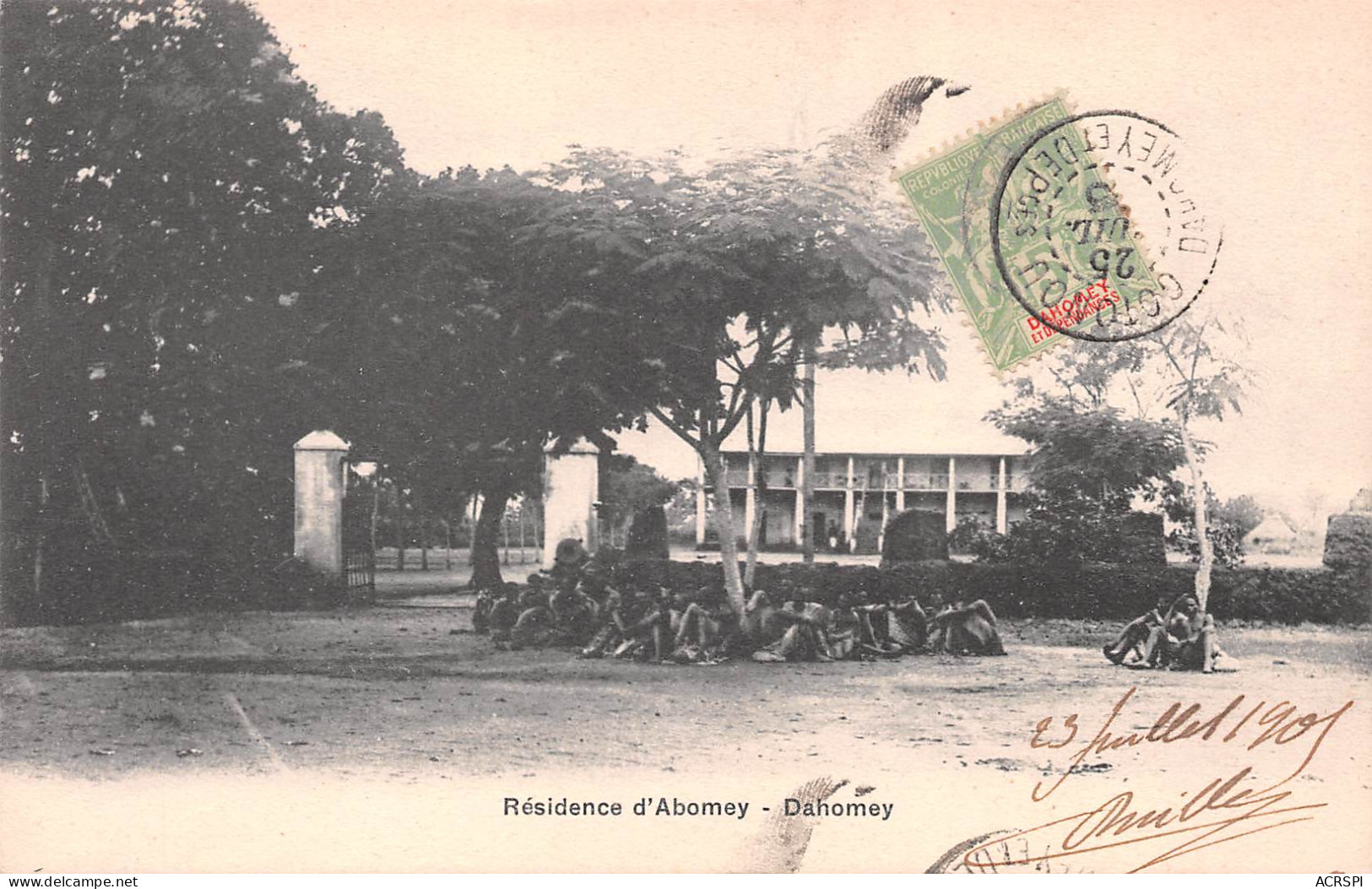 BENIN Ex Dahomey ABOMEY La Résidence (Scans R/V) N° 34 \MP7110 - Benin