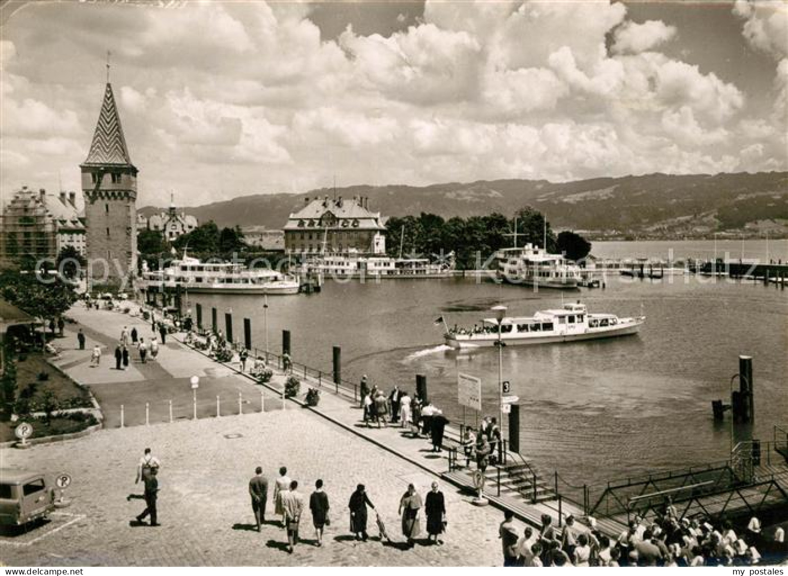 73295267 Lindau Bodensee Hafenpartie Lindau Bodensee - Lindau A. Bodensee