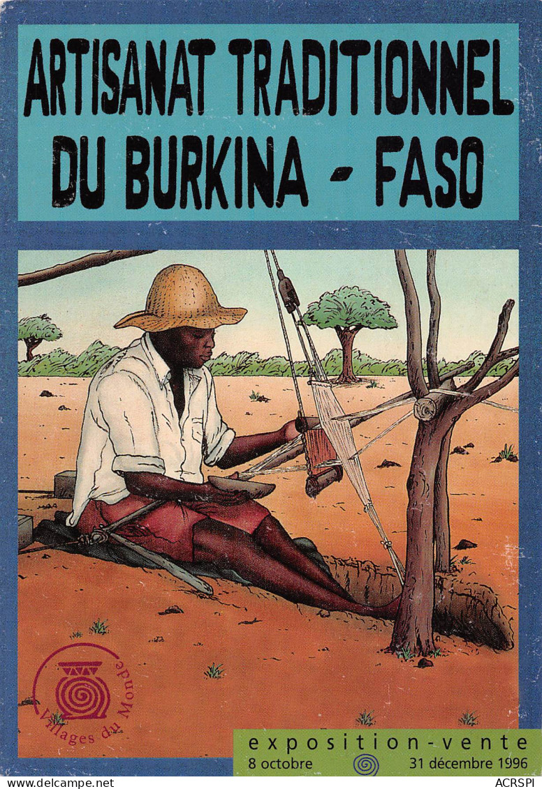 BURKINA FASO Ex Haute-Volta Artisanat Peinture Bab's OUAGADOUGOU Expo à La Cité Des Voyages PUB (2 Scans) N°91 \MP7111 - Burkina Faso