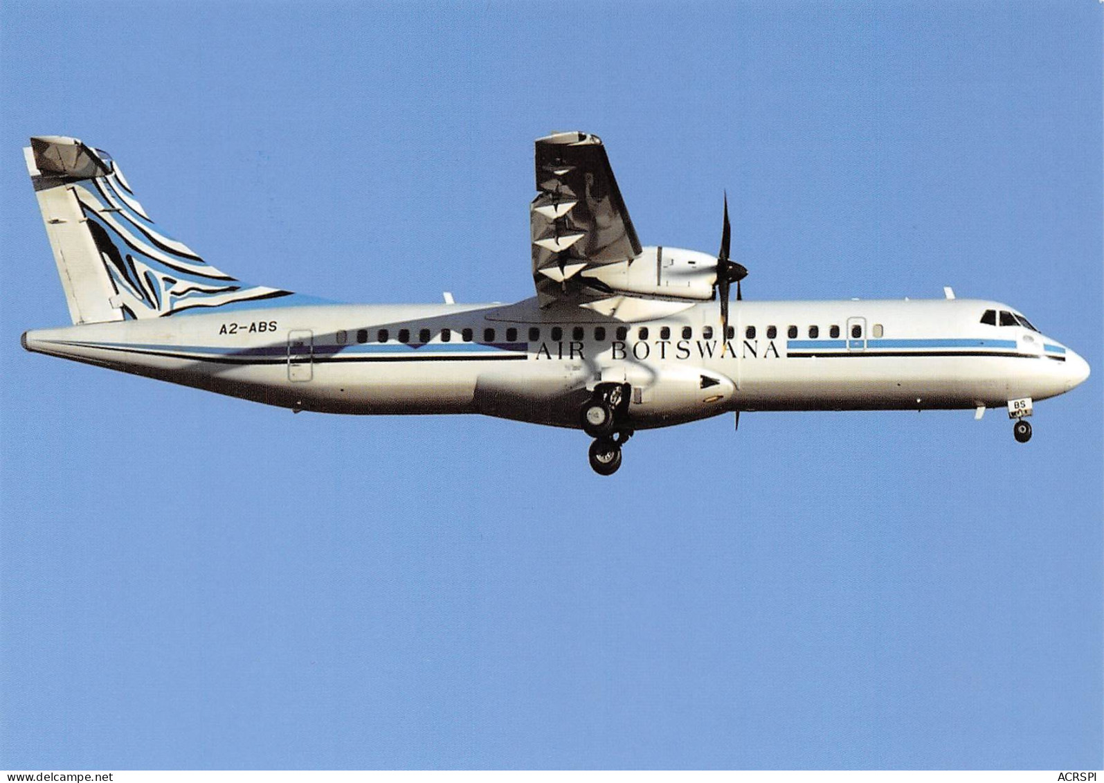 BOTSWANA AIR BOTSWANA / ATR 72-212A / Registered As A2-ABR Cn 786 T.Ingendorn Johannesburg (2 Scans) N°32 \MP7111 - Botswana
