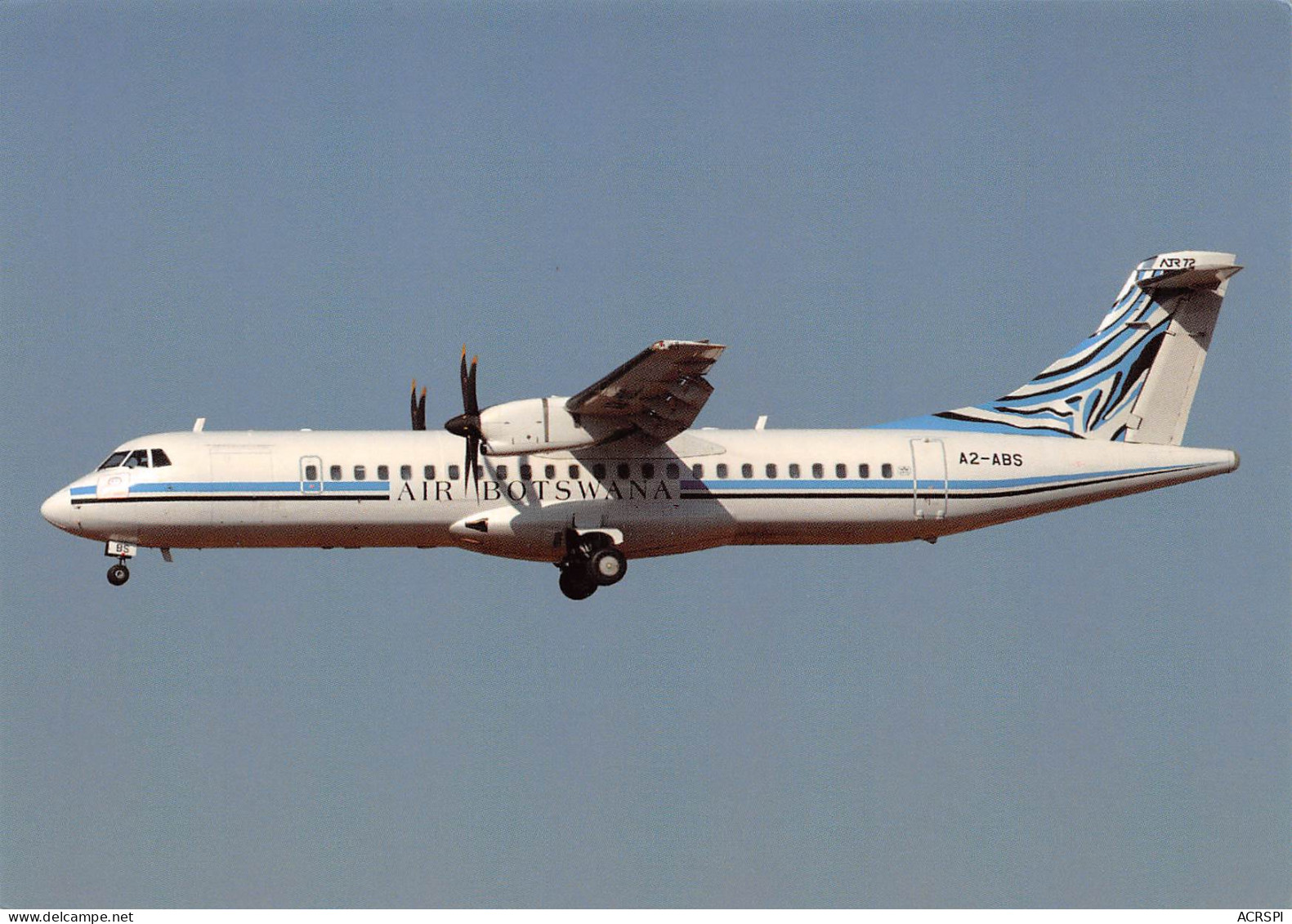 BOTSWANA Air Botswana ATR-72-500 A2-ABS C/n 788 Flugzeuge Zivil R. Spilka CZECH Johannesburg (2 Scans) N°34 \MP7111 - Botsuana