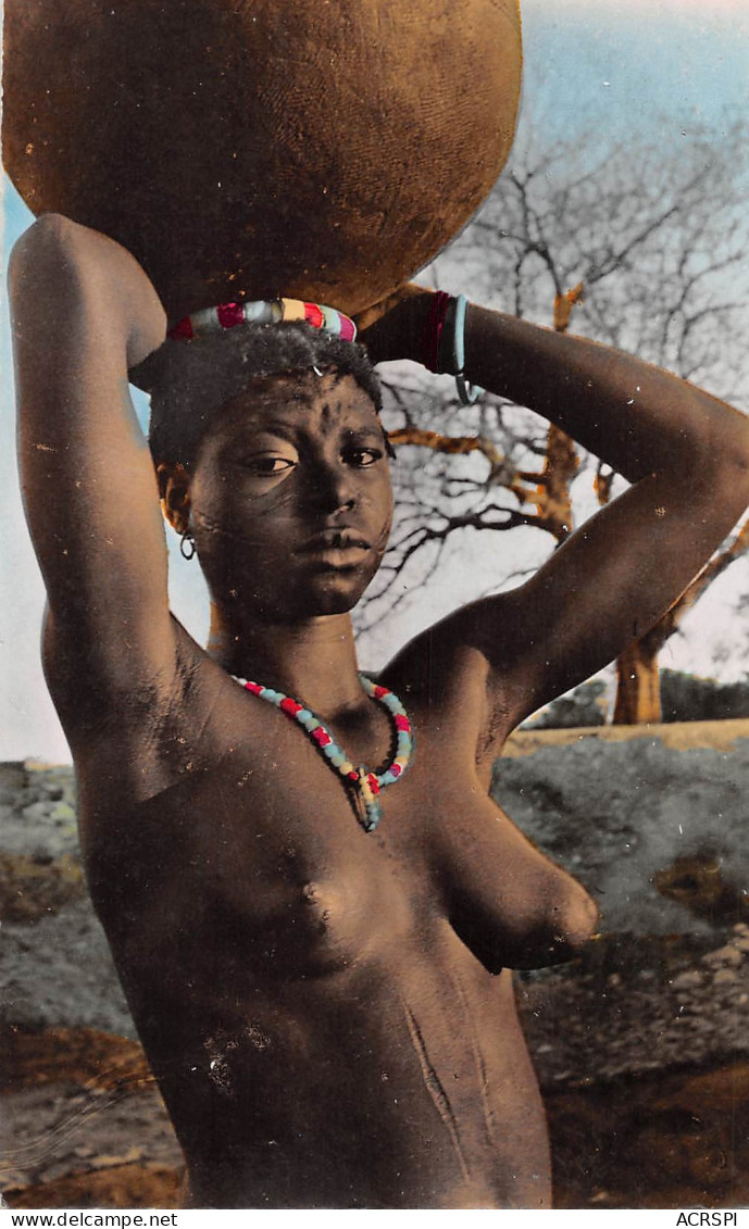 BURKINA FASO Ex Haute-Volta Jeune Fille Bobo Dioulasso Nudo Nuvola Desnudo Nudi Top-Less Naked (2 Scans) N°52 \MP7111 - Burkina Faso