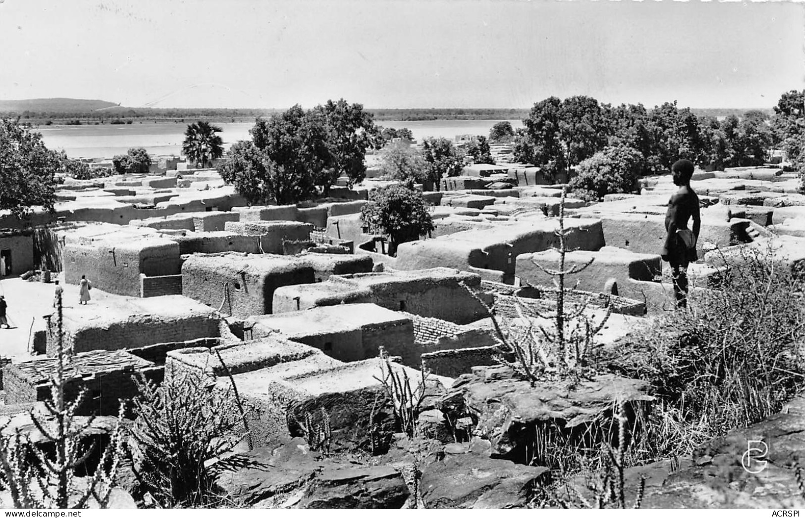 MALI Ex Soudan Français KOULIKORO Cases En Terrasses Coll Garnier Dos Vierge Non Voyagé  (2 Scans) N° 39 \MP7112 - Mali