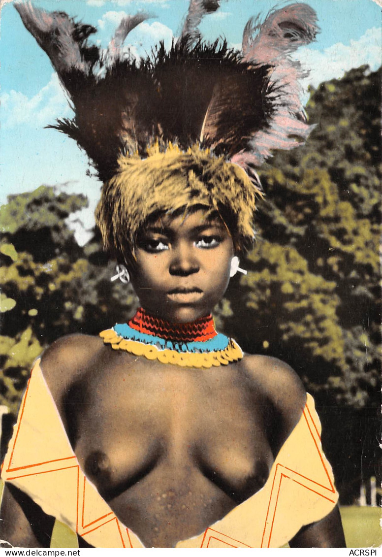 KENYA GIRIAMA DANCER JEUNE DANSEUSE SEINS NUS Nuvola Desnudo Nudi Top-Less Naked Franck Mombasa (2 Scans) N° 69 \MP7112 - Kenya