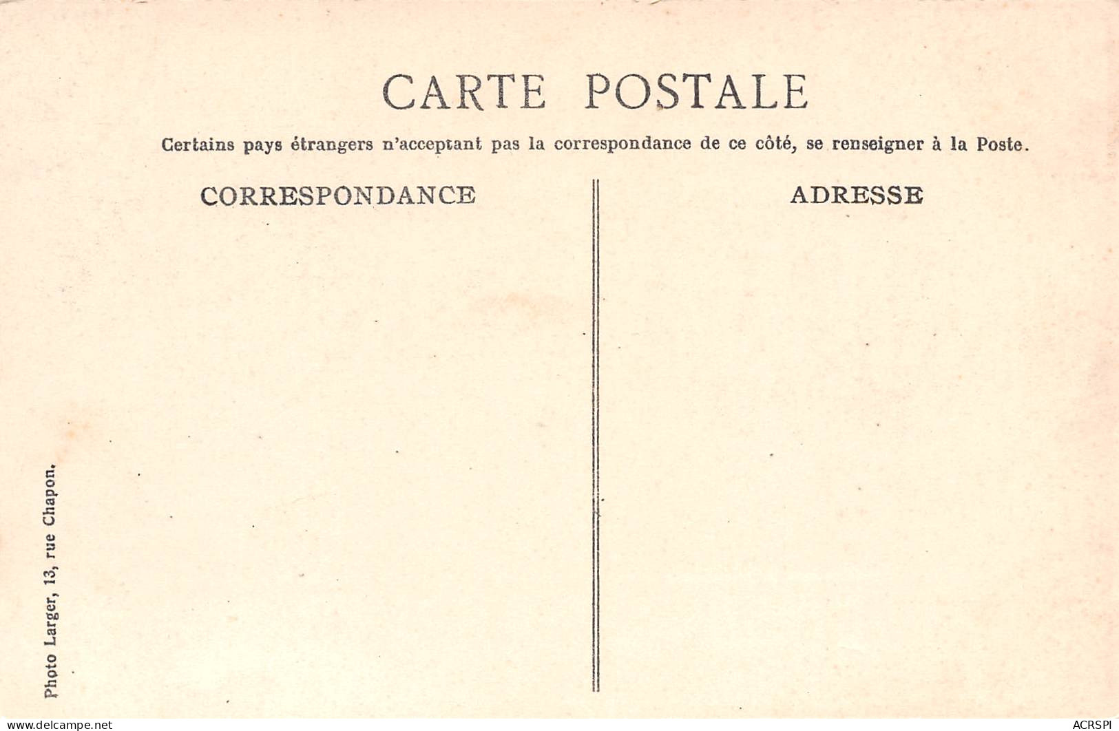 MALI Ex Soudan Français TOMBOUCTOU Touaregs Carte Vierge Non Circulé éd Larger (2 Scans) N° 30 \MP7112 - Mali