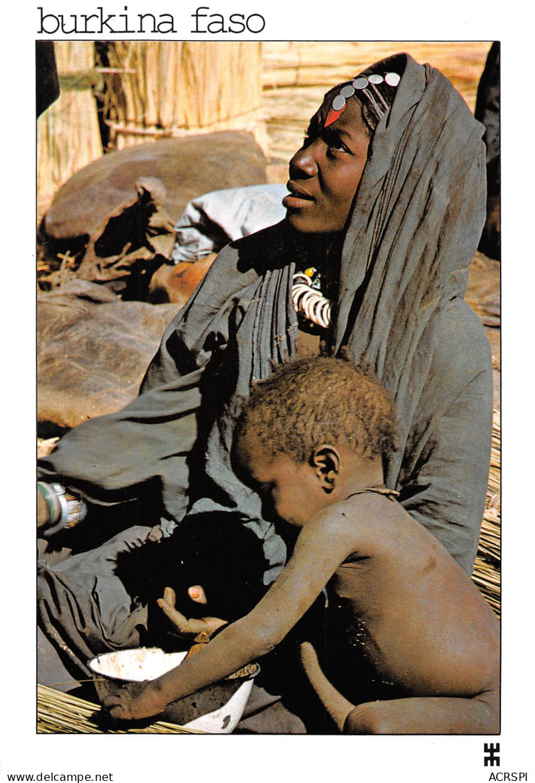 BURKINA FASO MARKOYE Oudalan Femme BELLA Et Son Enfant édition Bwaso ( 2 Scans) N° 54 \MP7113 - Burkina Faso