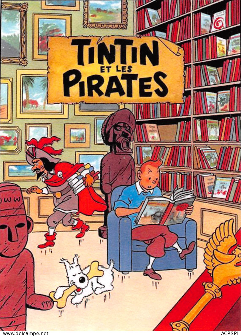 TINTIN Et Les Pirates Dos Vierge Non Voyagé  (2 Scans) N° 4 \MP7115 - Comics
