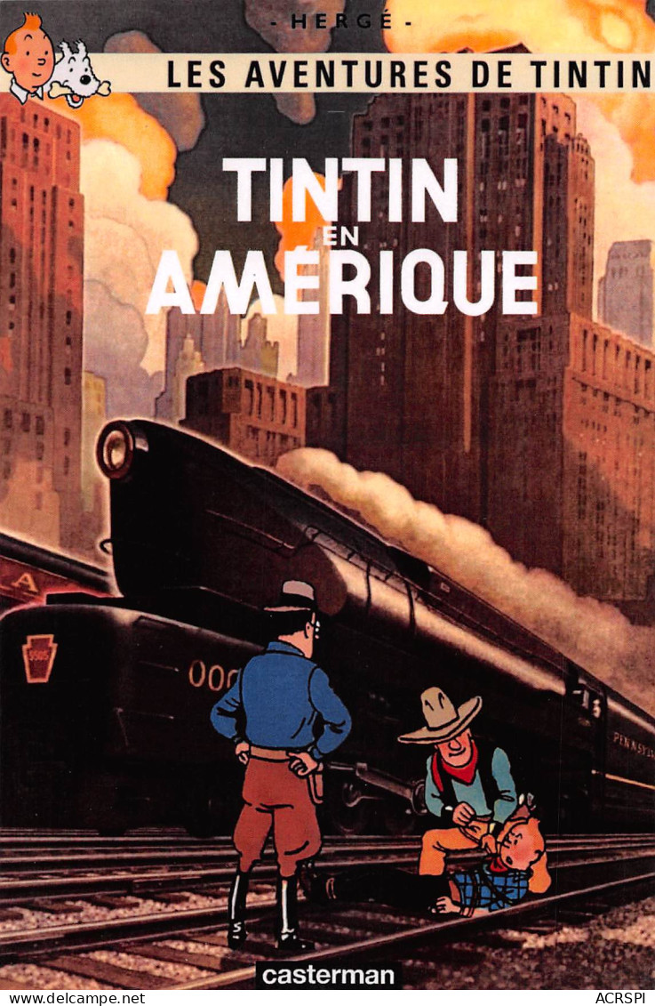 TINTIN En AMERIQUE édition Casterman (Scan R/V) N° 33 \MP7115 - Cómics