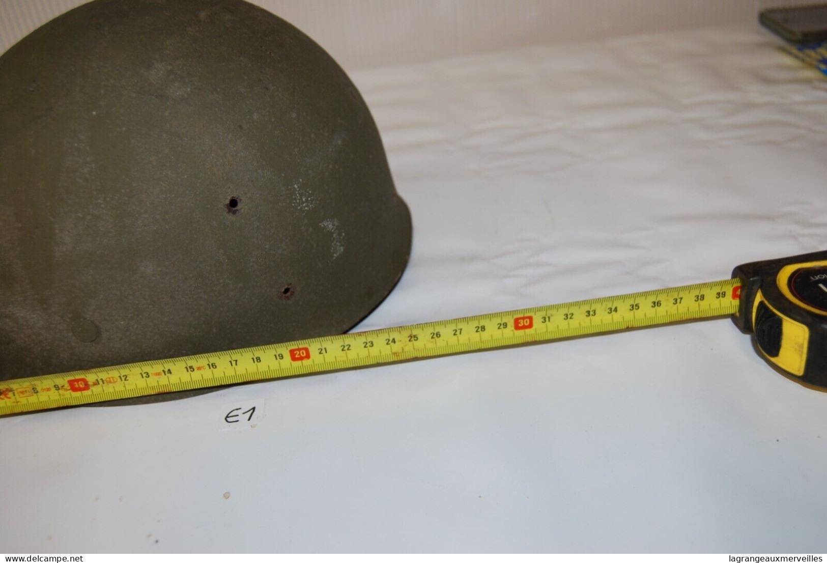 E1 Casque Intérieur USA - Ww2 Modèle Soldat - Stahlhelm - WW1 - 14-18 - Headpieces, Headdresses