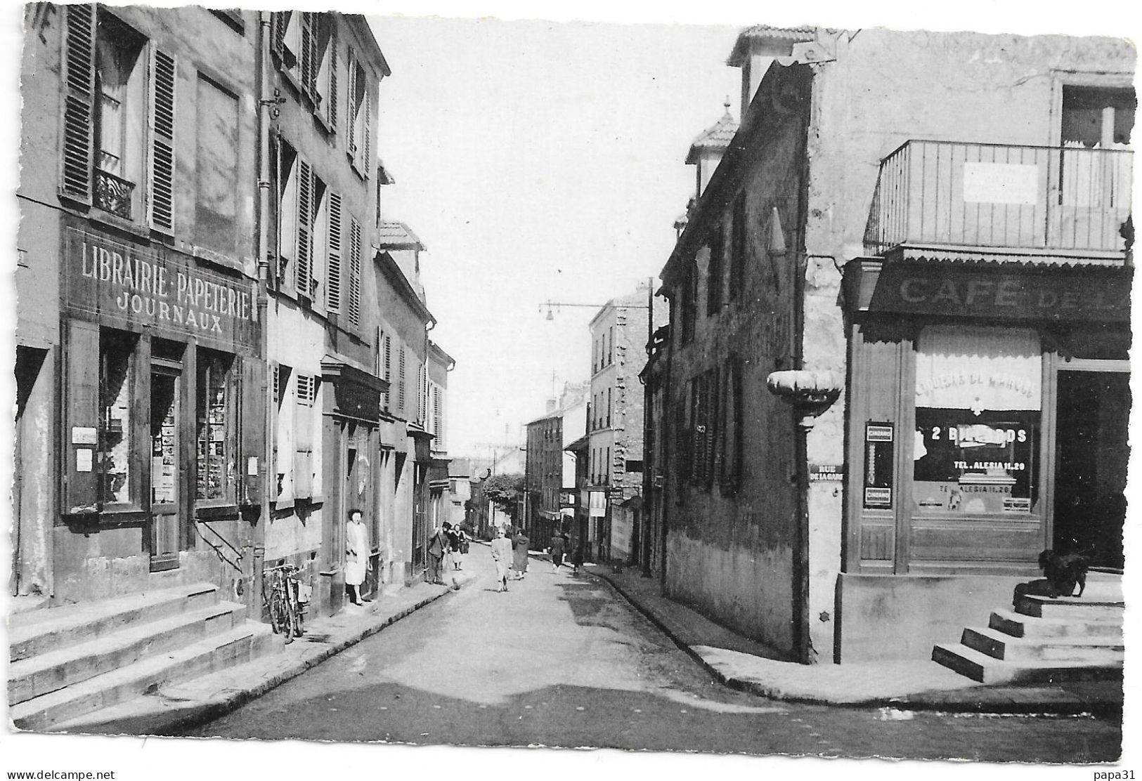 Châtillon-sous-Bagneux - Rue De La Mairie Avec La Librairie.... - Châtillon