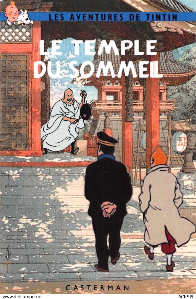TINTIN Le Temple Du SOMMEIL édition Casterman (Scan R/V) N° 46 \MP7115 - Comicfiguren