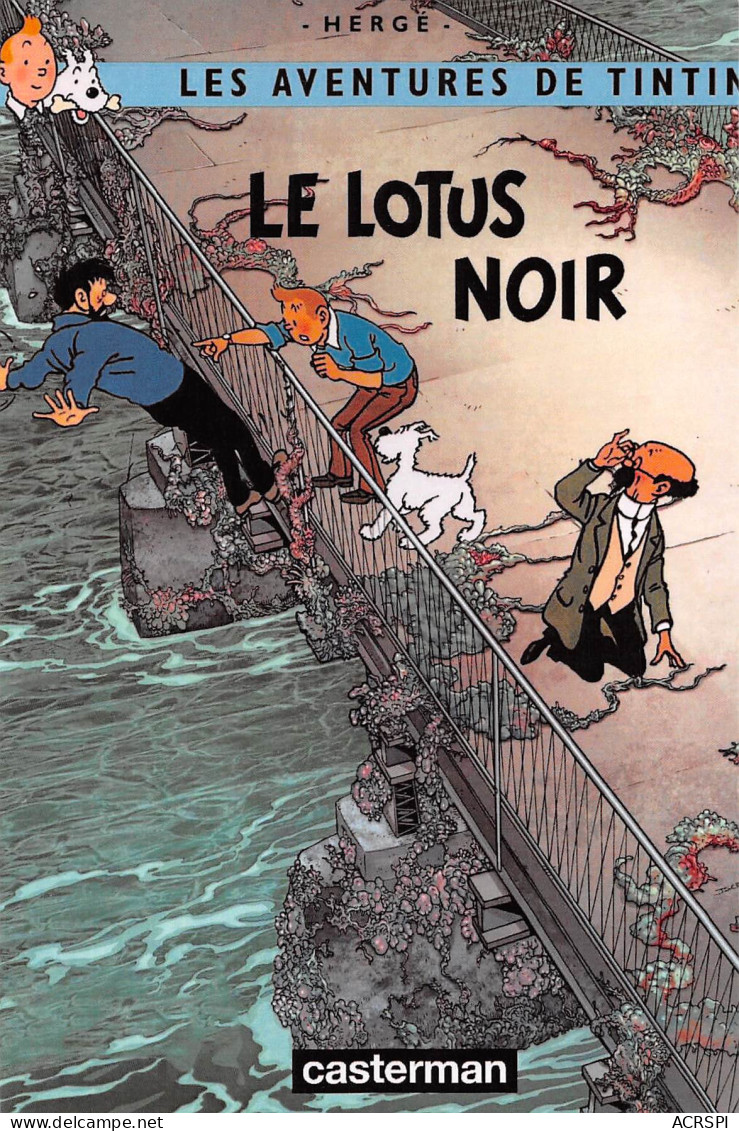 TINTIN Le Lotus NOIR éditions Casterman (2 Scans) N° 1 \MP7116 - Comics