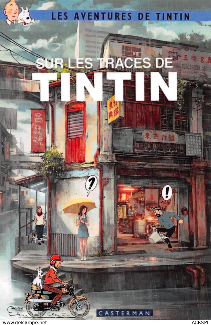 TINTIN Sur Les Traces De Tintin éditions Casterman (2 Scans) N° 2 \MP7116 - Stripverhalen