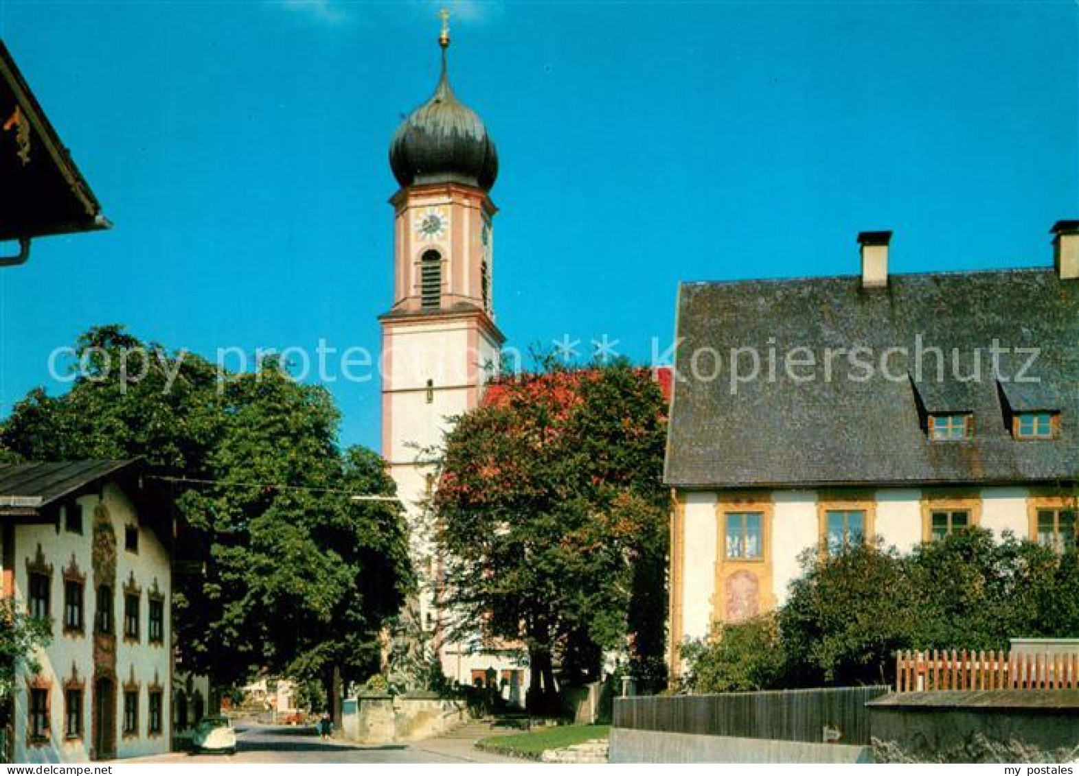 73295197 Oberammergau Ortsmotiv Mit Kirche Oberammergau - Oberammergau