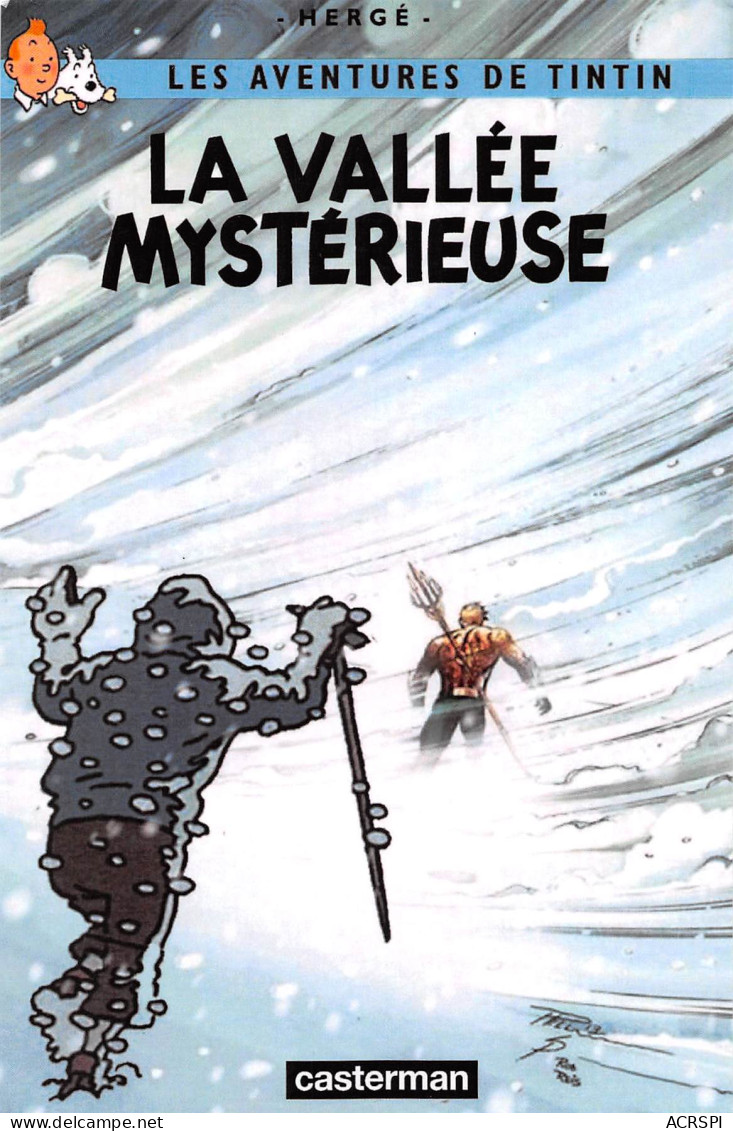TINTIN La Vallée Mystérieuse éditions Casterman (2 Scans) N° 5 \MP7116 - Comics