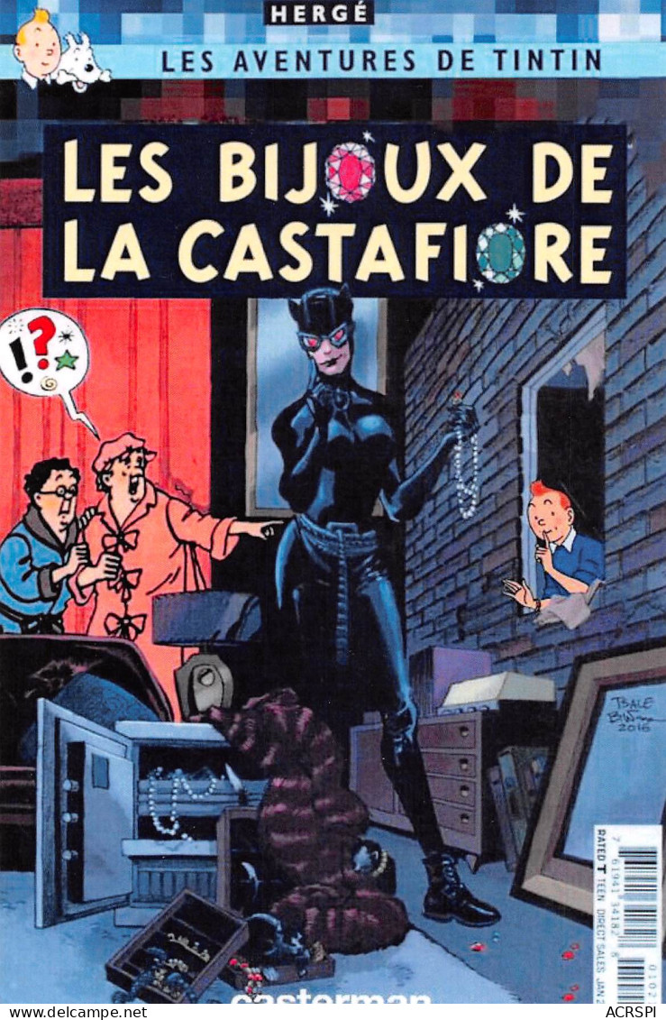 TINTIN CAT WOMEN Et Les Bijoux De La Castafiore éditions Casterman (2 Scans) N° 10 \MP7116 - Comics