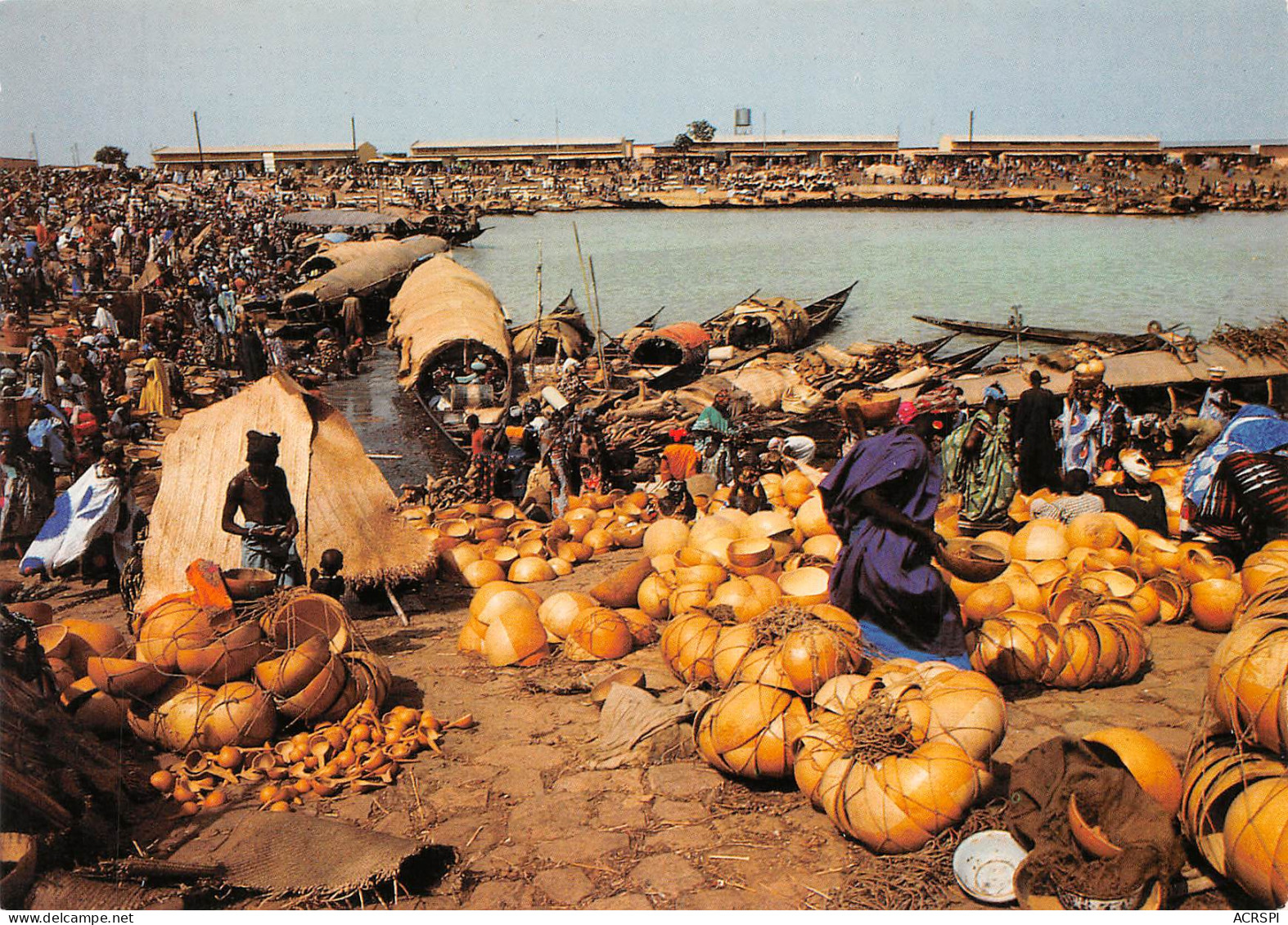 MALI - MOPTI  MARCHÉ DE MOPTI Carte Vierge Non Circulé CLICHÉ RENAUDEAU (Scan R/V) N° 3 \MP7117 - Malí