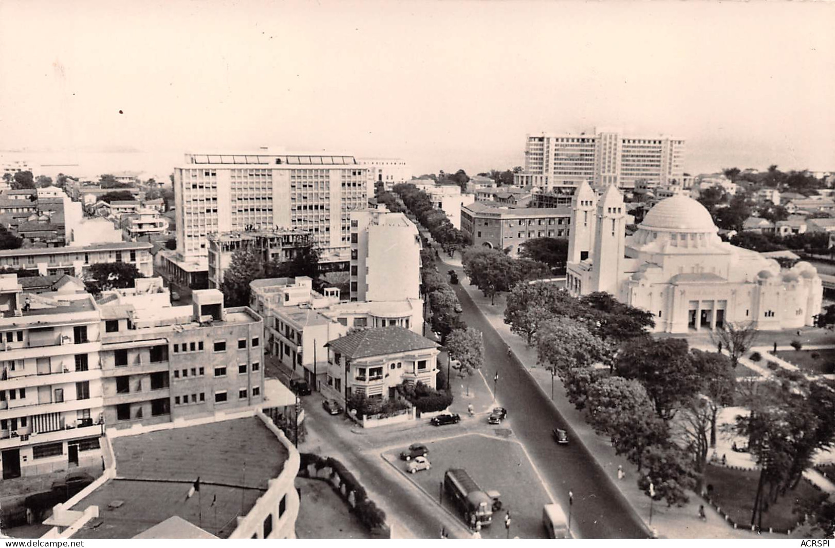 SENEGAL DAKAR  Vue Panoramique Mosquée Photo Véritable Non Circulé éditions Robel (Scan R/V) N° 19 \MP7118 - Senegal