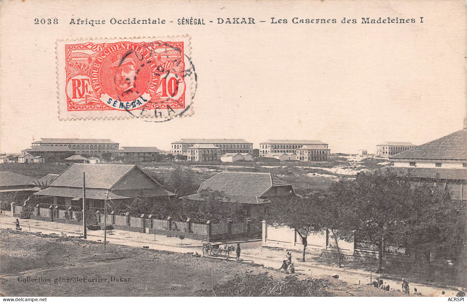 SENEGAL DAKAR Les Casernes Des Madeleines éd Fortier (Scan R/V) N° 38 \MP7118 - Senegal