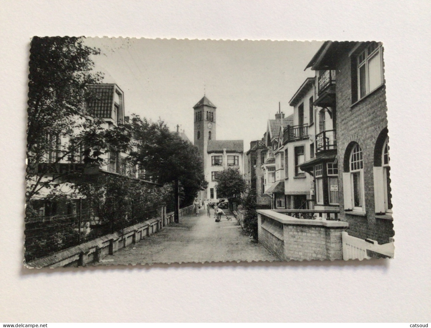 Carte Postale Ancienne (1957)   La Panne Le Quartier Des Villas - De Panne