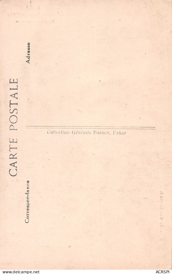 SENEGAL DAKAR Type De DIOLA édition Fortier Carte Vierge Non Circulé (Scan R/V) N° 54 MP7119 - Sénégal