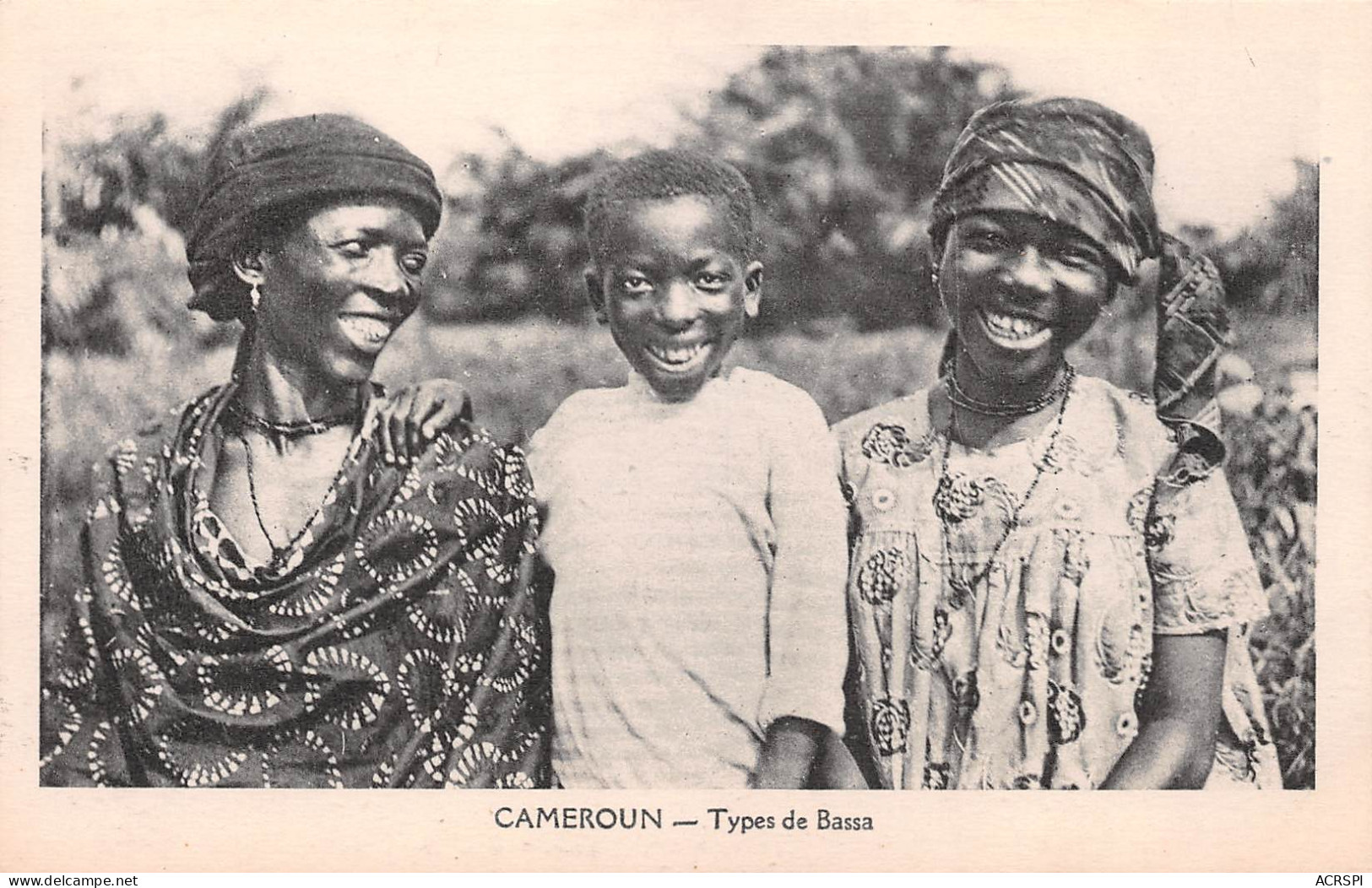 CAMEROUN  Type De BASSA éd évangéliques Carte Vierge Non Circulé (Scan R/V) N° 34 \MP7123 - Cameroon