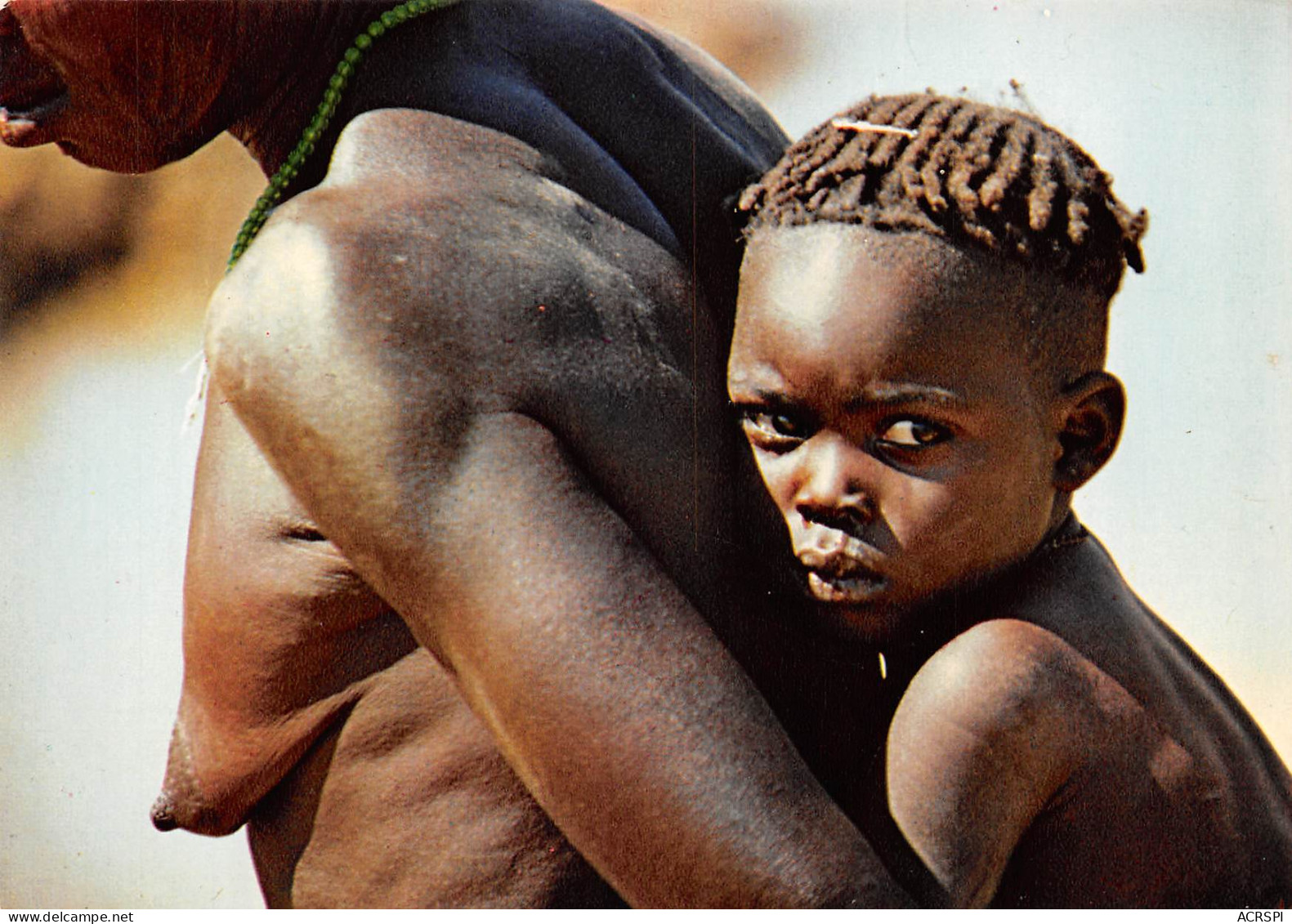CAMEROUN Femme De La Tribu Mousgoum Avec Son Enfant A DOUGUI Nuvola Desnudo Nudi Top-Less Naked  (Scan R/V) N° 8 \MP7123 - Cameroun