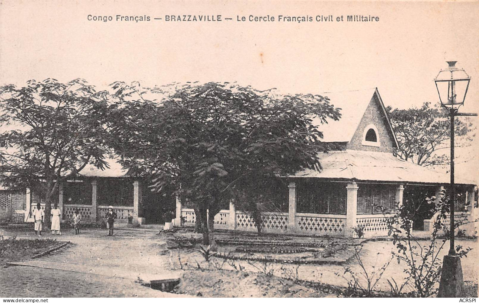 CONGO BRAZZAVILLE  Le Cercle Francais Civil Et Militaire  Dos Vierge Non Circulé  (Scan R/V) N° 62 \MP7124 - Brazzaville