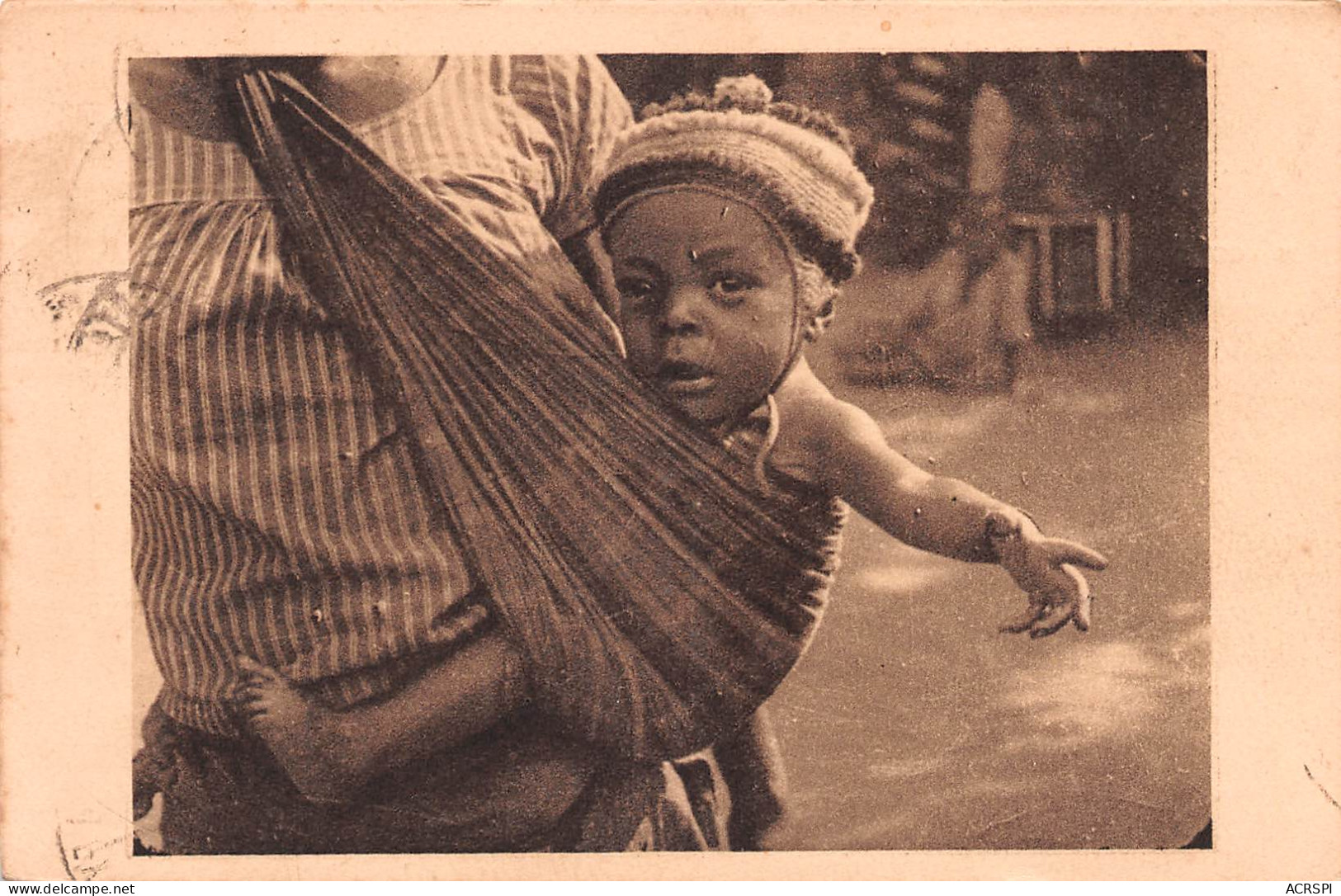 CONGO Brazzaville Bébé Porté Par Sa Mère  (Scan R/V) N° 60 \MP7125 - Brazzaville