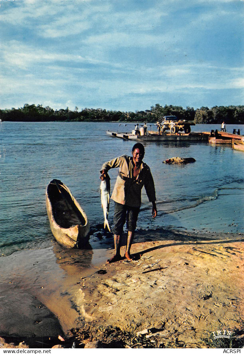 CONGO BRAZZAVILLE Retour De Pêche à L'estuaire De Bas KOUILOU Trés Beaux Timbres Au Dos (Scan R/V) N° 25 \MP7126 - Brazzaville