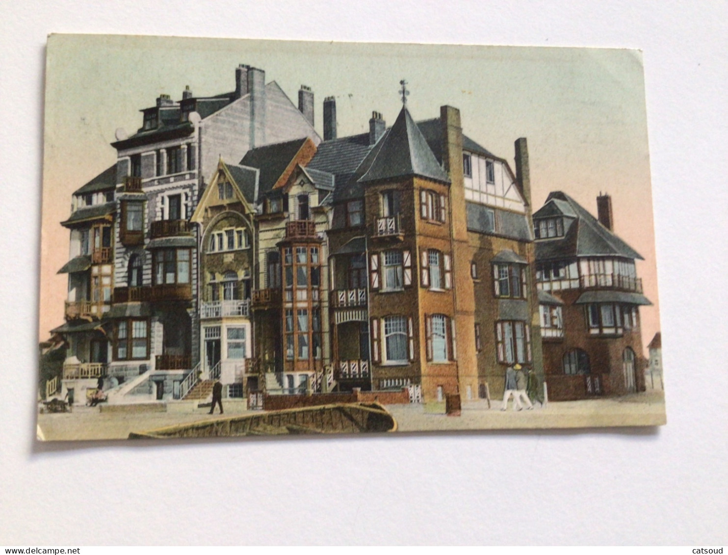 Carte Postale Ancienne (1907)  La Panne N°31 Villas Sur La Digue - De Panne