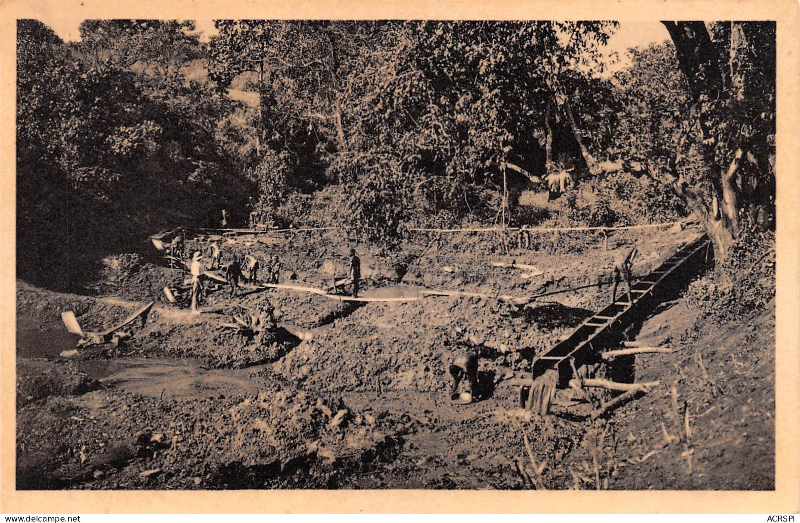 CONGO Kinshasa Kilo-Moto Mines D'Or  Camp De Maïe - Chantier Sur L'Aya  (Scan R/V) N° 91 \MP7126 - Kinshasa - Leopoldville (Leopoldstadt)