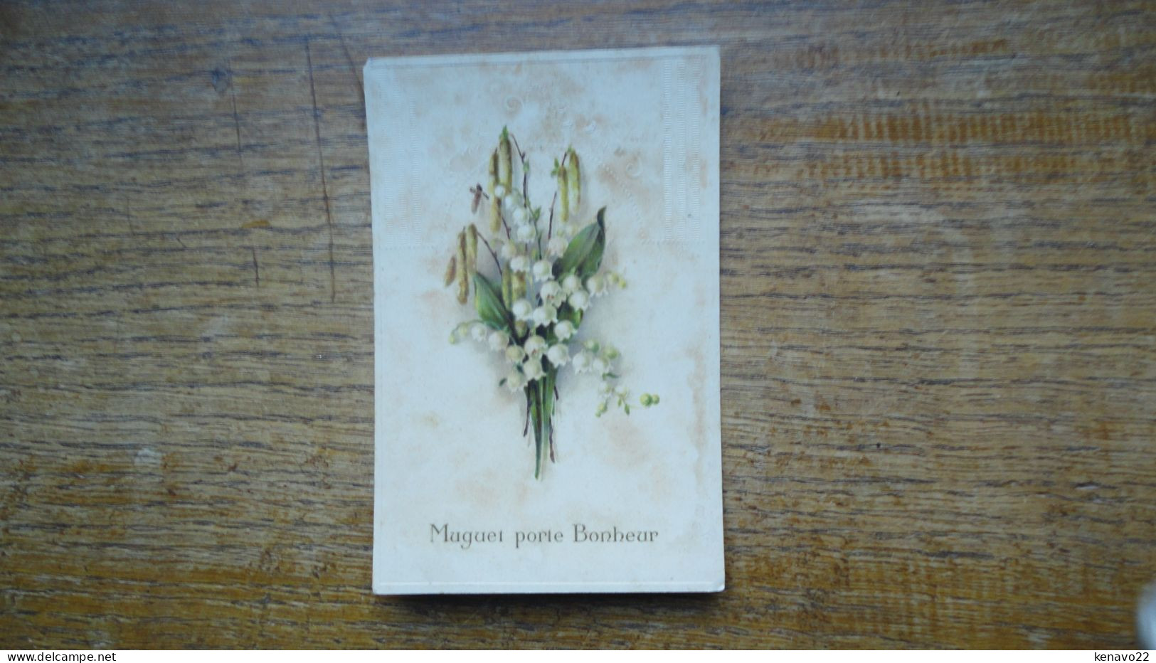 Ancienne Carte , Muguet Porte Bonheur - Fleurs