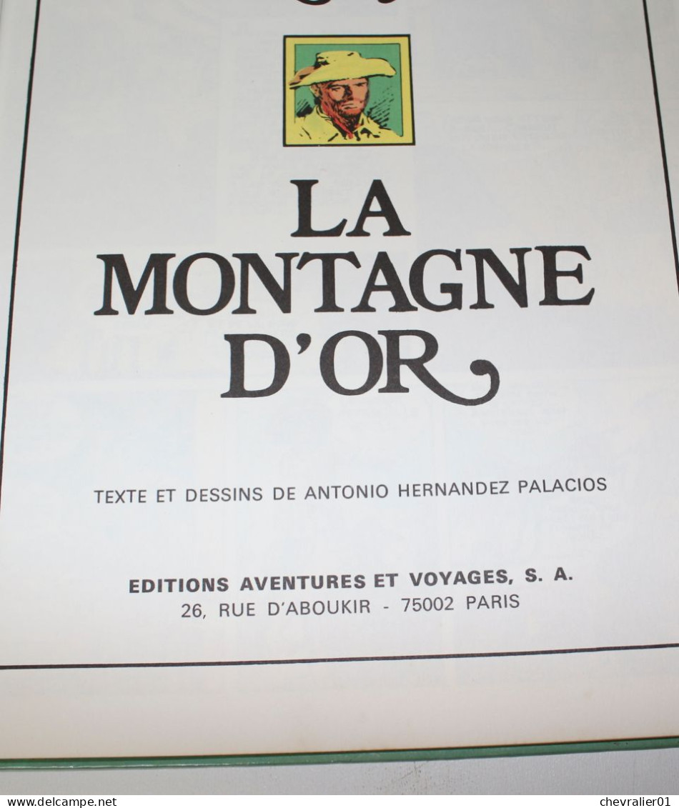 Livres-BD 14 – Manos Kelly, La Montagne D’or - Palacios - N°2 - Andere & Zonder Classificatie