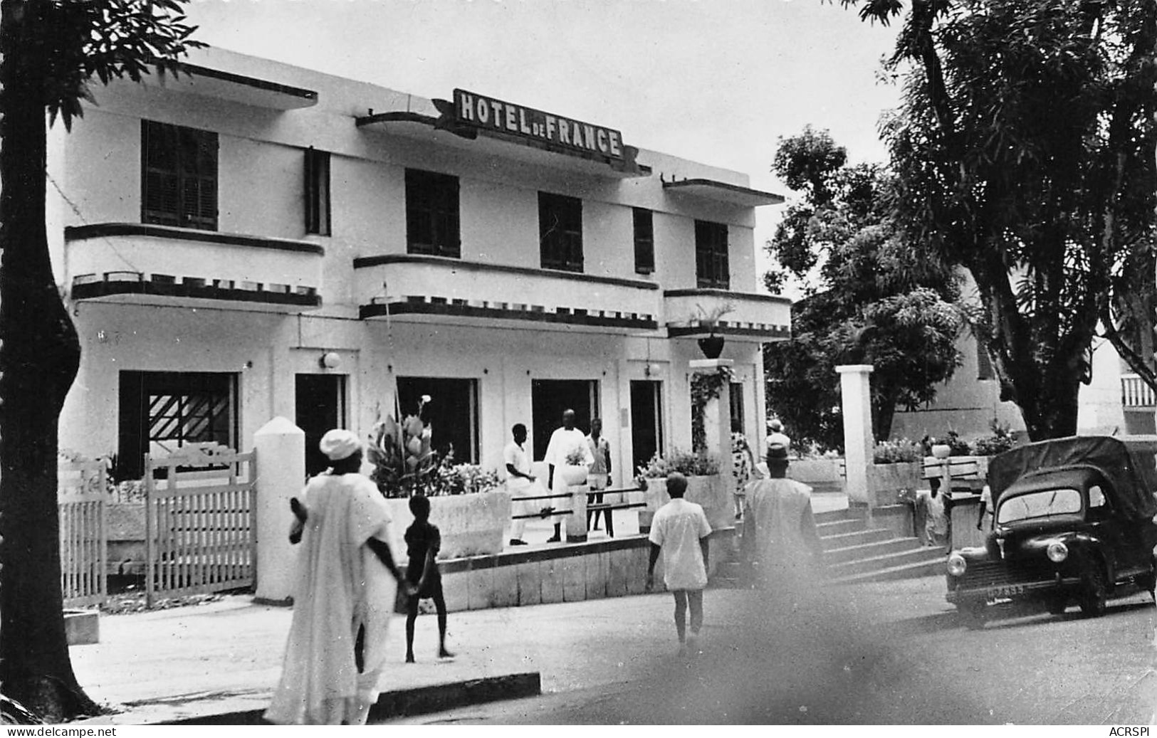 GUINEE Conakry  KINDIA Hotel De France édition Kablan REZKALLAH (Scan R/V) N° 456\MP7132 - Guinée Française