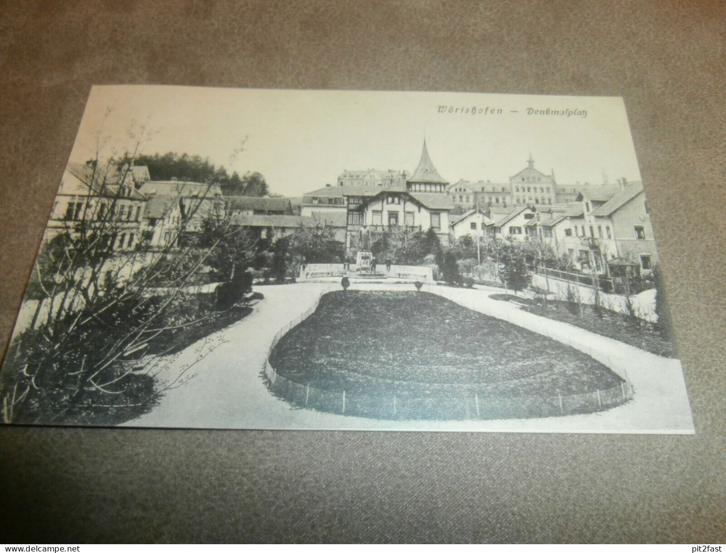 Wörishofen , 1902 , Denkmalplatz , Alte Ansichtskarte , Postkarte !!! - Bad Woerishofen