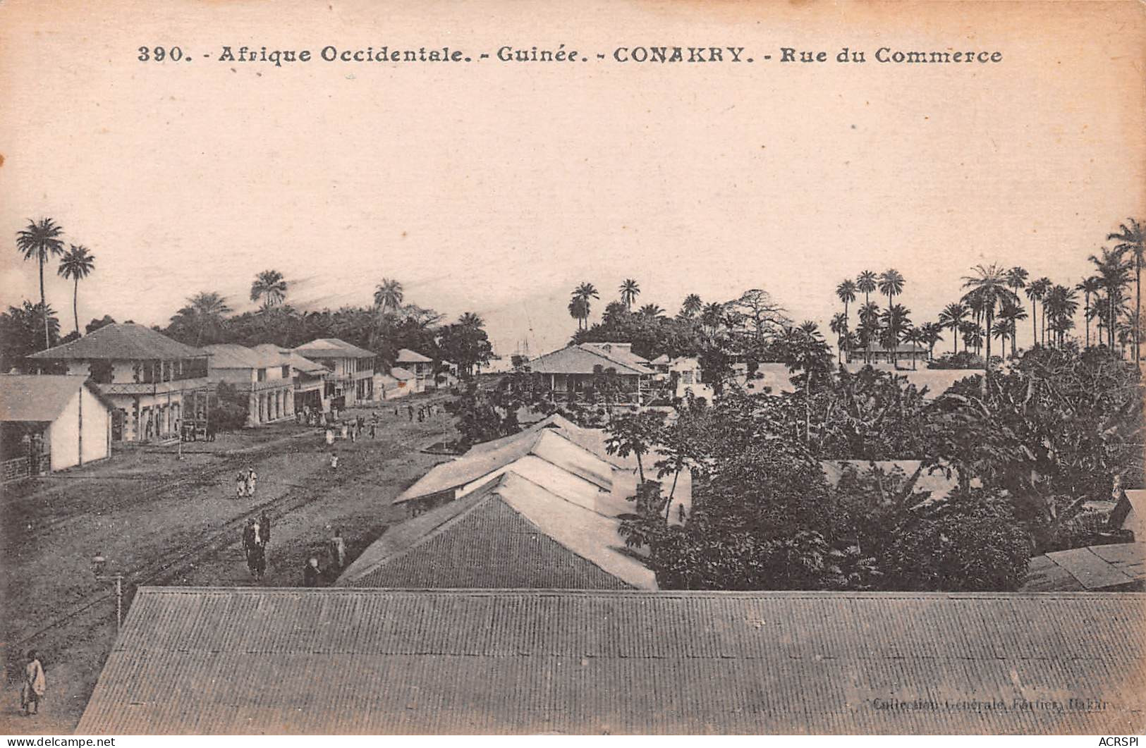 GUINEE Française  CONAKRY La Rue Du Commerce  (Scan R/V) N° 14 \MP7133 - French Guinea