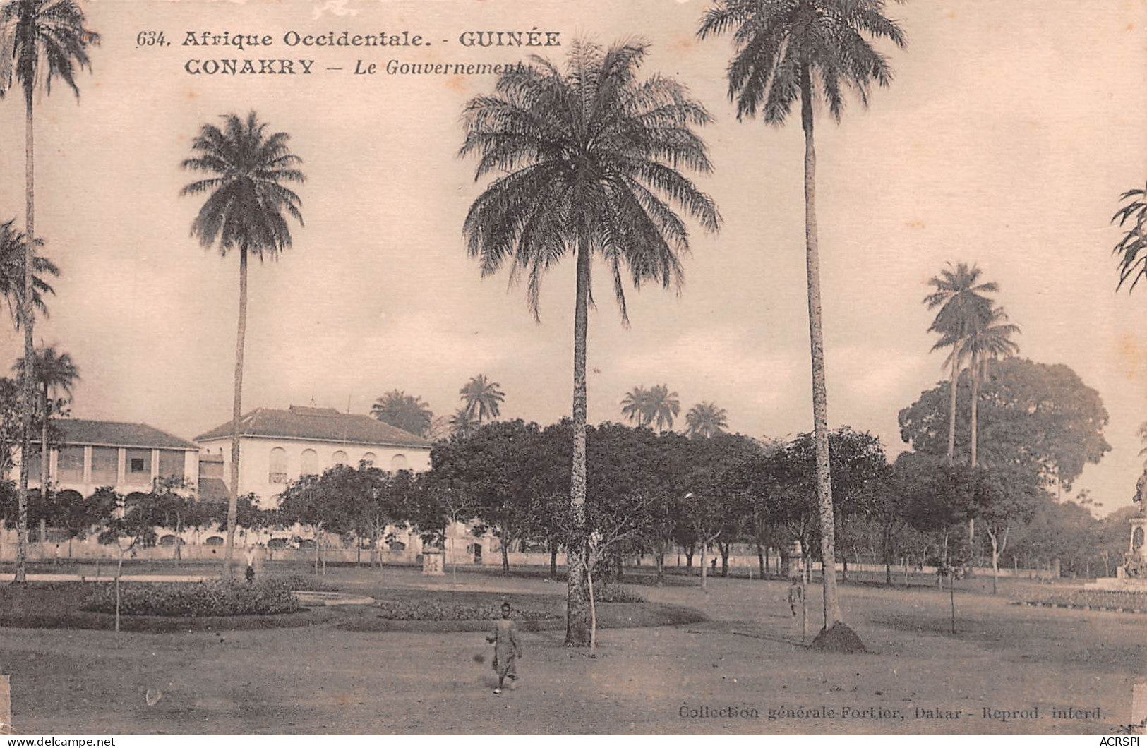 GUINEE Française CONAKRY Le Gouvernement   (Scan R/V) N° 66 \MP7133 - Guinea Francesa