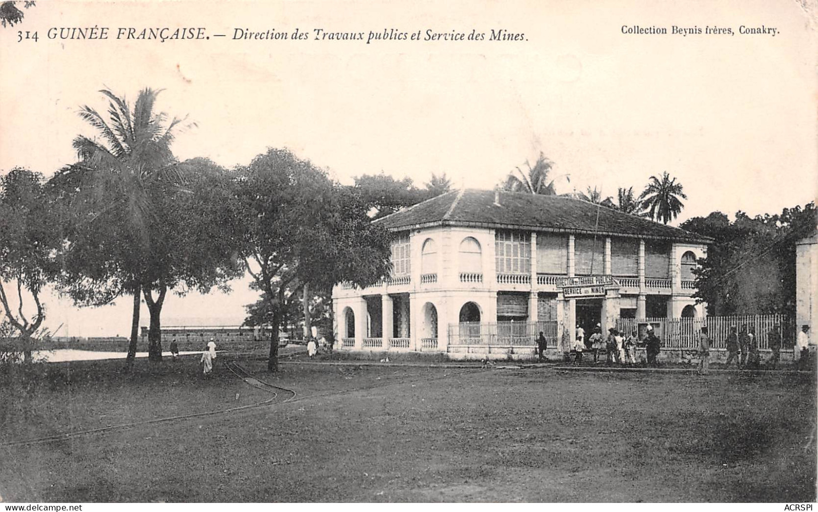 GUINEE Française  CONAKRY Direction Des Travaux Publics Et Service Des Mines éd Beynis (Scan R/V) N° 18 \MP7133 - Guinée Française