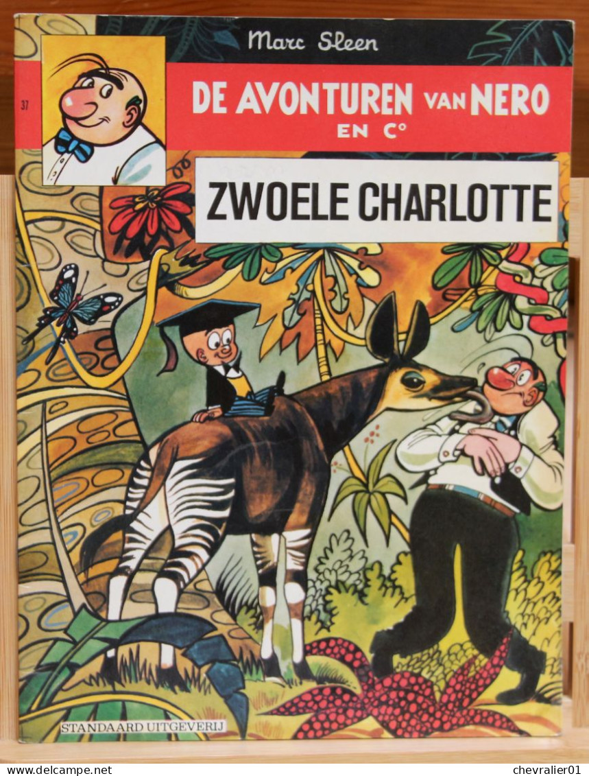 Livres-BD 20 - Nero Nr 37 – Zwoele Charlotte - 1974 - Piet Pienter En Bert Bibber