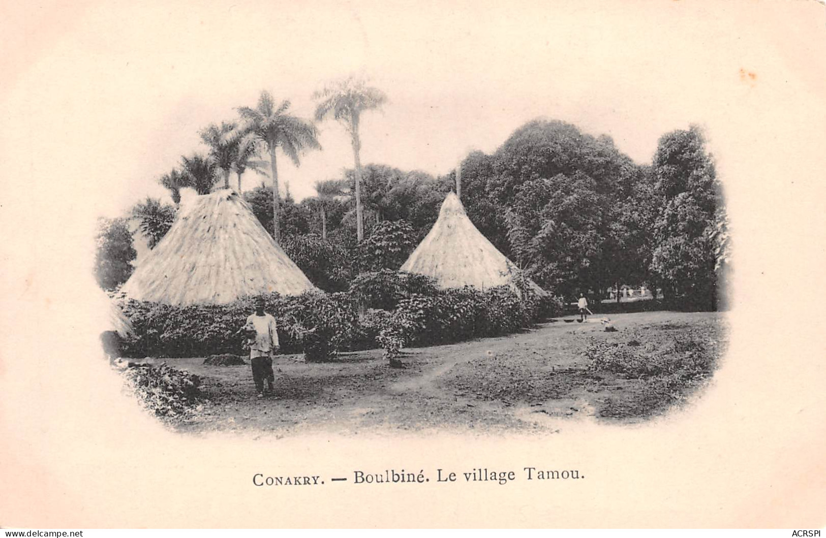 GUINEE Française CONAKRY  BOULBINE Le Village TAMOU Non Circulé Dos Vierge (Scan R/V) N° 26 \MP7134 - Französisch-Guinea