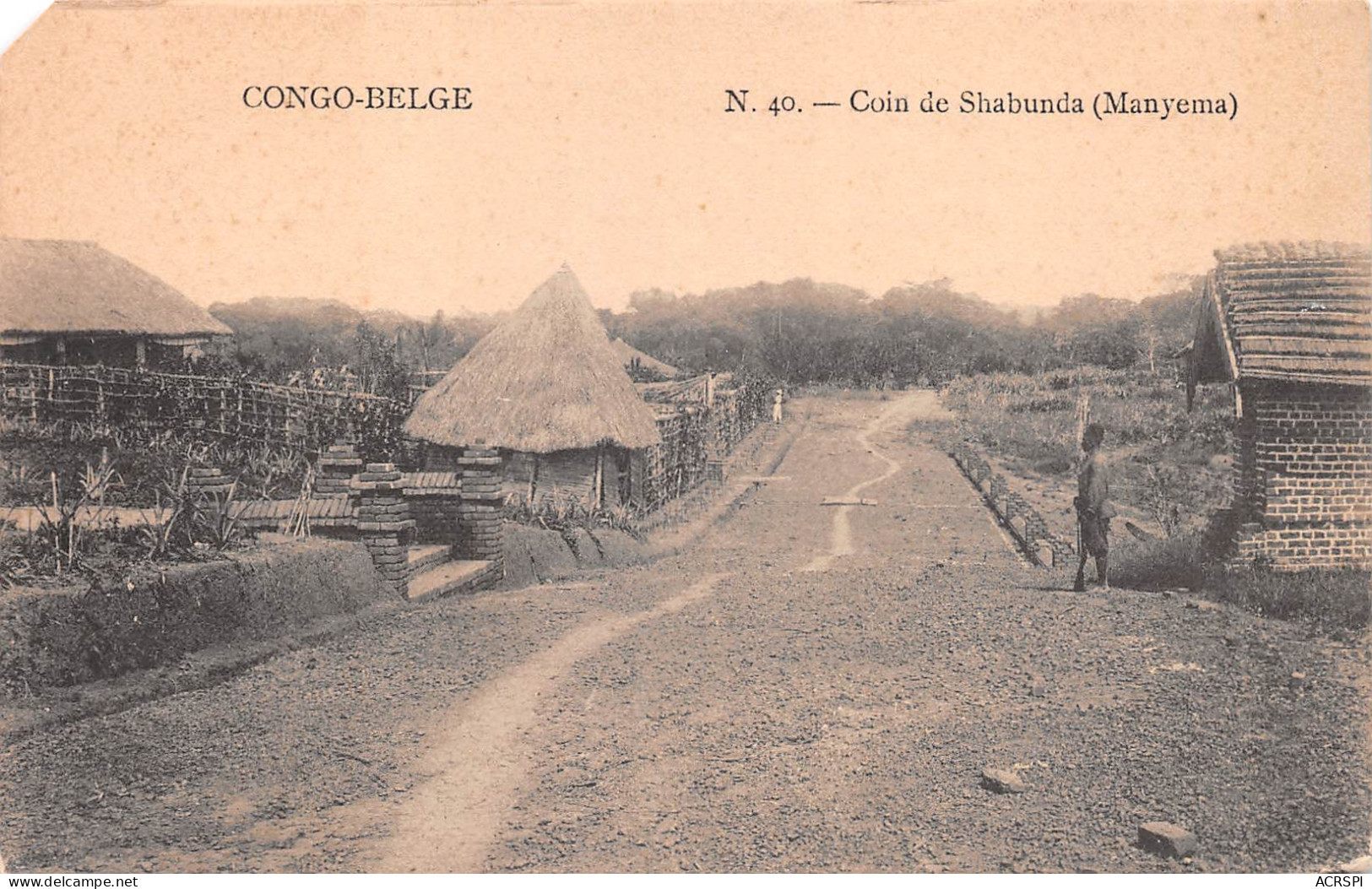 CONGO Belge Un  Coin De Shabunda (Manyema) édition Delvaux Carte Vierge Non Circulé (Scan R/V) N° 78 \MP7134 - Lubumbashi