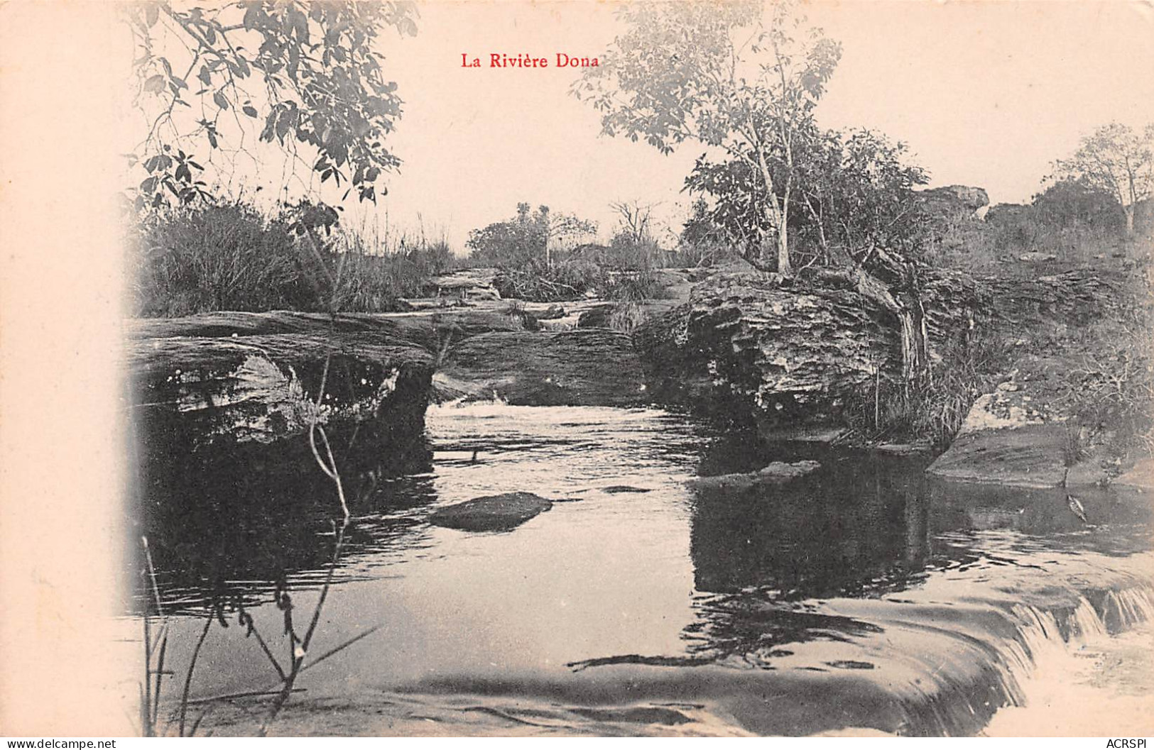 CONGO Brazzaville LA RIVIERE DONA BELLE CARTE RARE Dos Vierge Non Circulé (Scan R/V) N° 79 \MP7135 - Französisch-Kongo