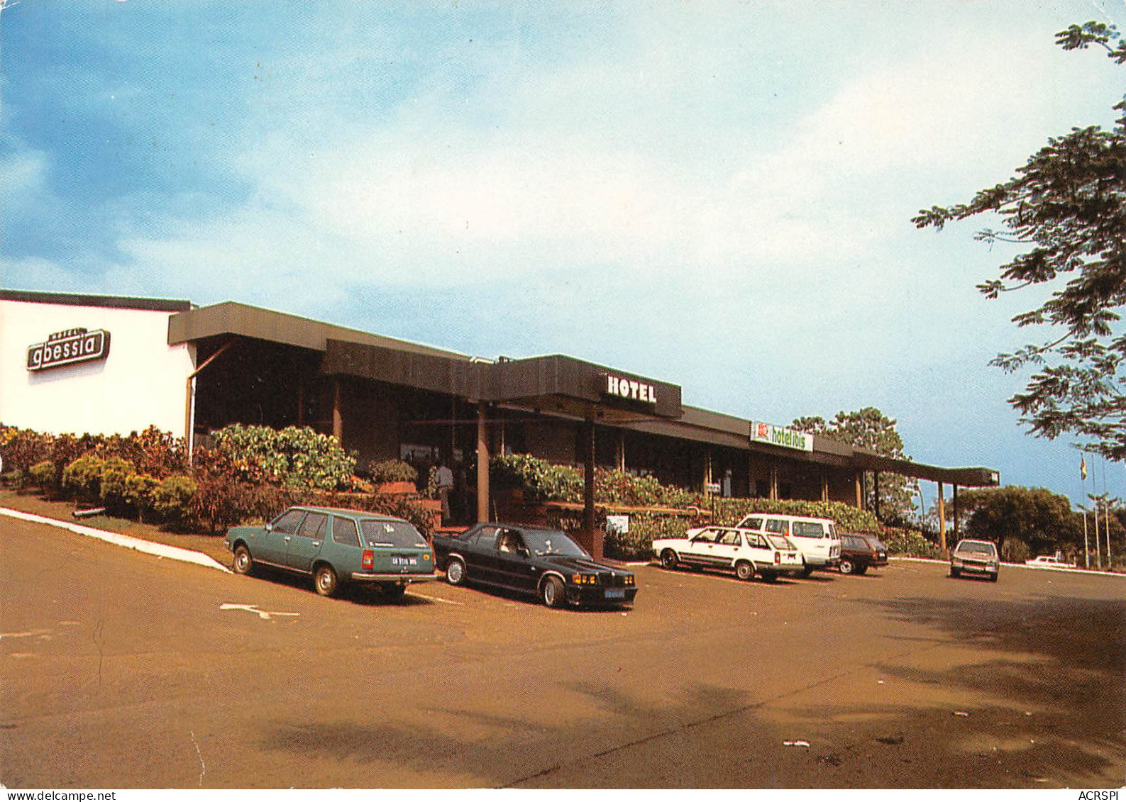 GUINEE Française GBESSIA Hotel IBIS éditions ABEILLE-CARTES (Scan R/V) N° 2 \MP7135 - French Guinea