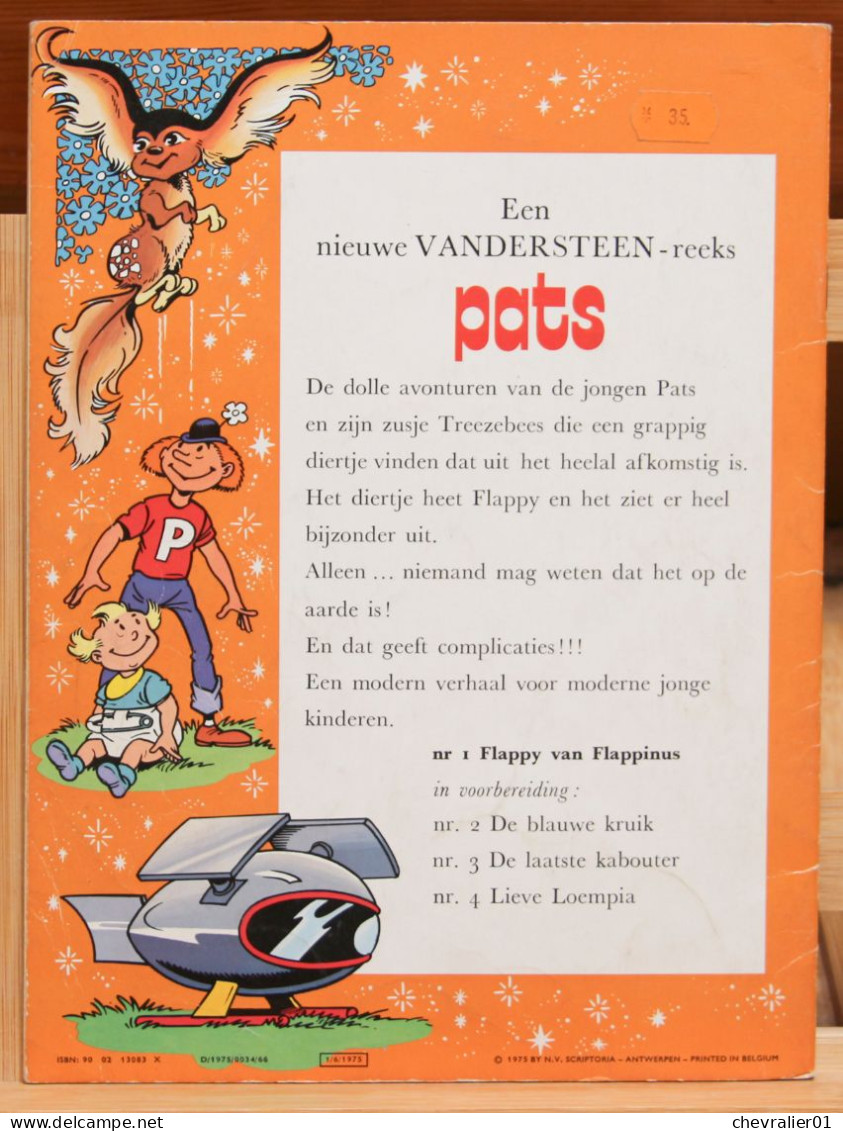 Livres-BD 17 – PATS Nr 1 – Flappy Van Flappinus - 1975 - Andere & Zonder Classificatie