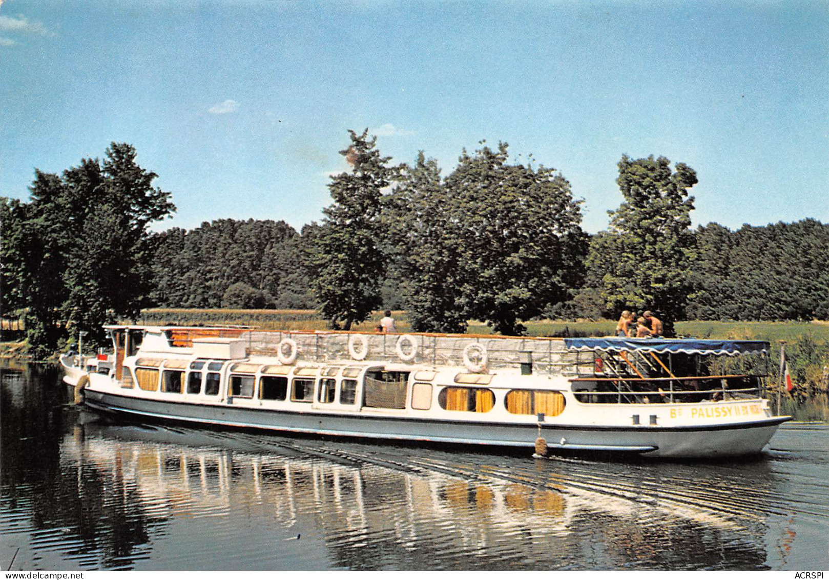 17 SAINTES Bateau Fluvial Croisière "Le BERNARD PALISSY II" Dos Vierge Non Voyagé (Scan R/V) N° 41 \MP7136 - Saintes