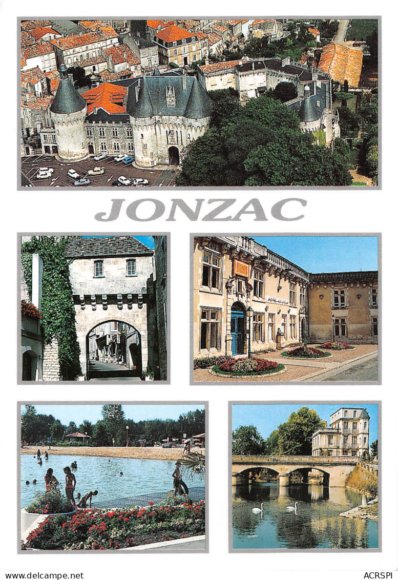 17   JONZAC Divers Vues  (Scan R/V) N° 34 \MP7137 - Jonzac