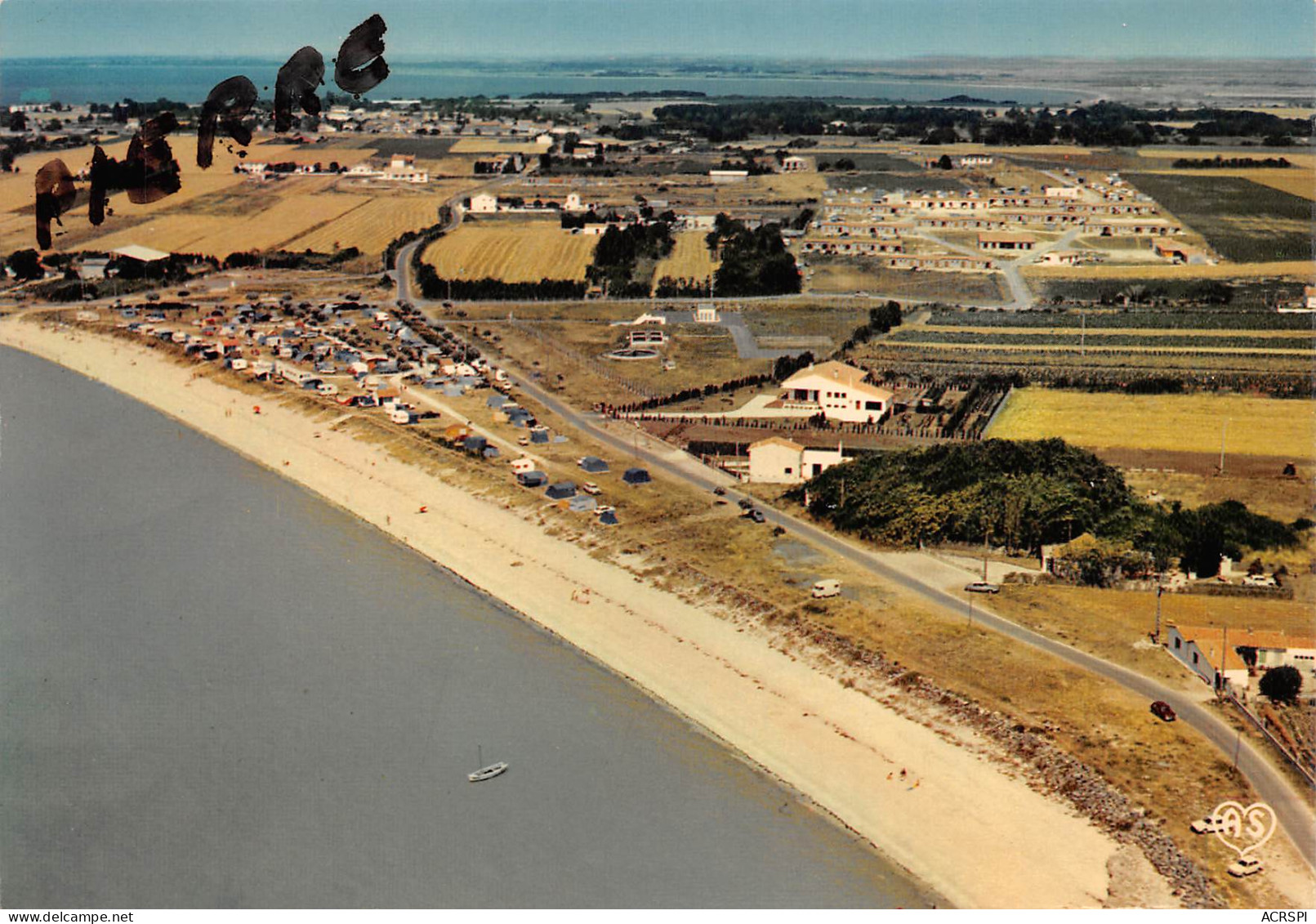 17 FOURAS Les BAINS La Plage De L'espèrance Le Camping Municipal Et Le Village Vacances PTT (Scan R/V) N° 14 \MP7138 - Fouras-les-Bains