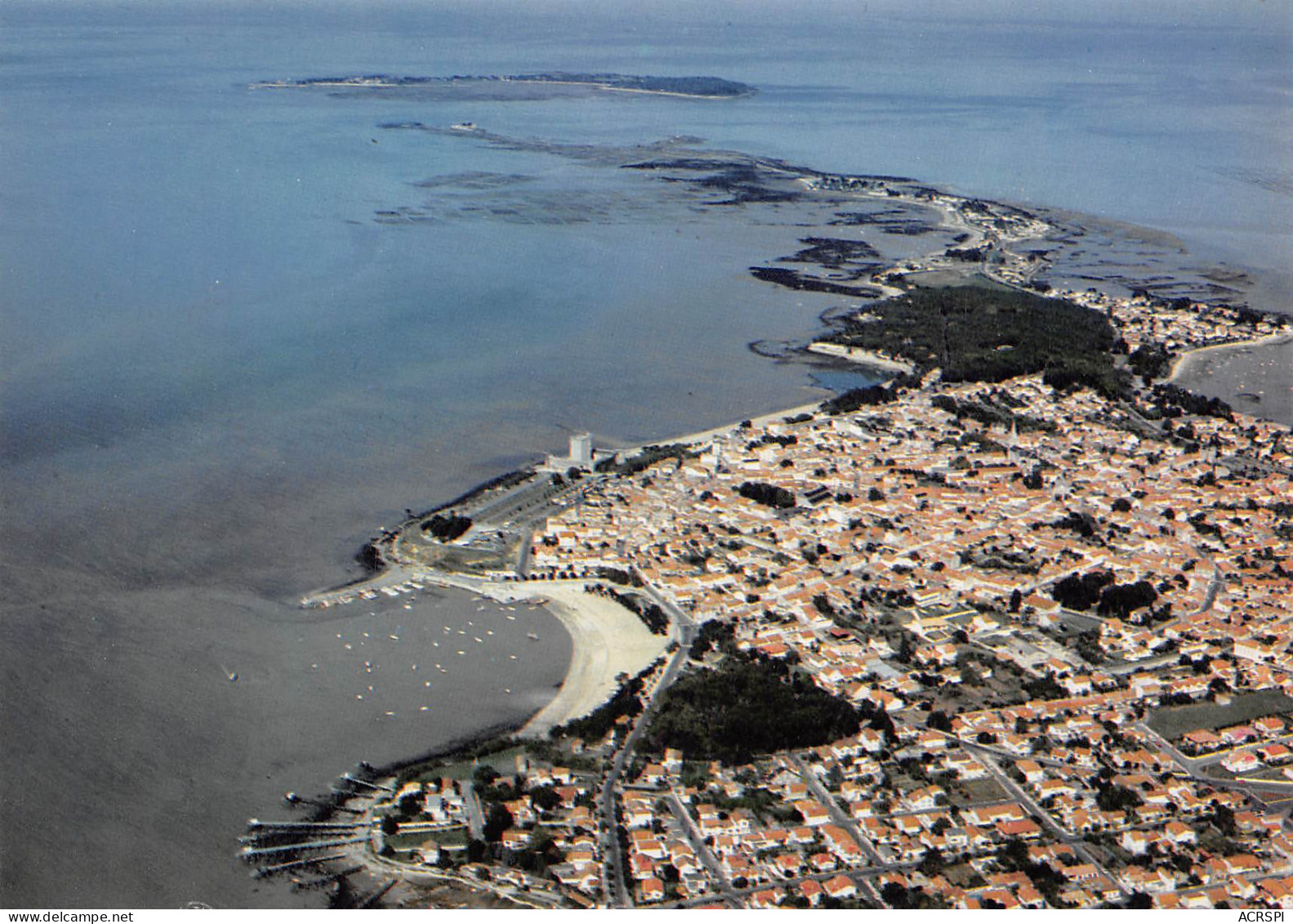 17 FOURAS Les BAINS Vue Panoramique Et Pointe De La Fumée  (Scan R/V) N° 19 \MP7138 - Fouras-les-Bains